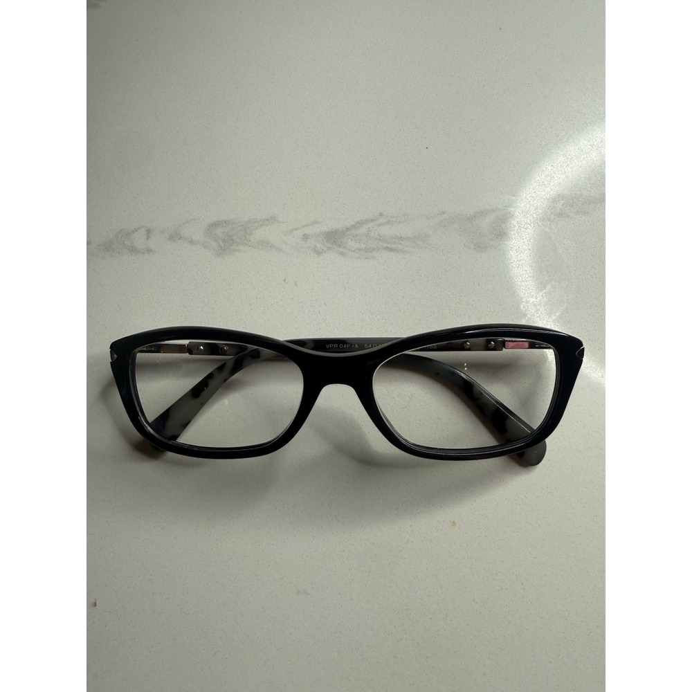 Prada 04P 52-17-135 Black 1AB-1O1 Frame Use